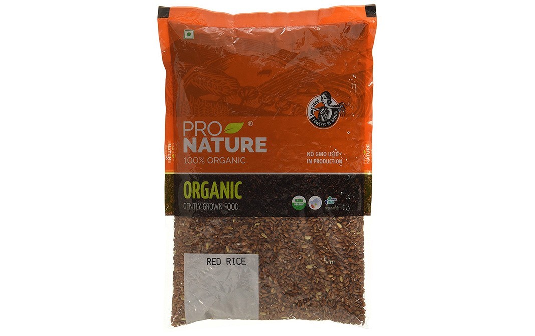 Pro Nature Organic Red Rice    Pack  1 kilogram